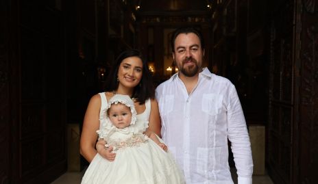  Mariana García, Elena y José Carlos Leos.