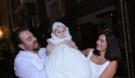  José Carlos Leos, Elena Leos y Mariana García.