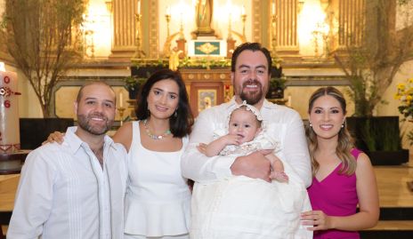 Rodrigo Leos, Mariana García, Elena Leos, José Carlos Leos y Alejandra Puente.