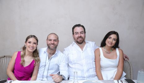  Alejandra Puente, Rodrigo Leos, José Carlos Leos y Mariana García.