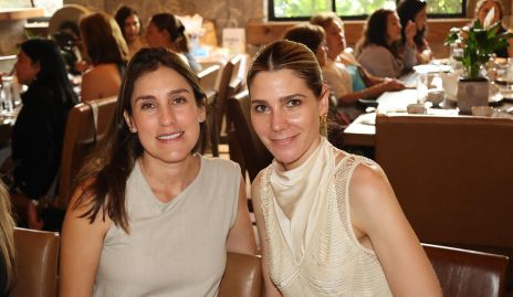  Sofía Villaseñor e Ingrid Nito.