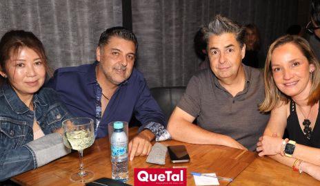  Yuko, Iván Ortega, Israel Hernández e Isela Sánchez.