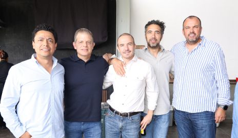  Pepin, Juanca, Chas, Wilfri y Andrés.