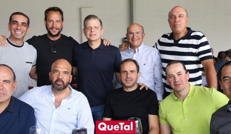  Carlos Chevaile, Miguel, Juan Carlos Feres, Serafín Ortiz, Roberto Alcalde, Félix Feres, José Manuel Assad, Manolo Abad, Enrique Abud y Guillermo Abud.