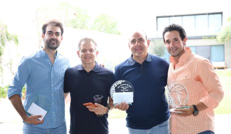  Roberto Abud, Juan Carlos Feres, Félix Feres y Roberto Mejía.