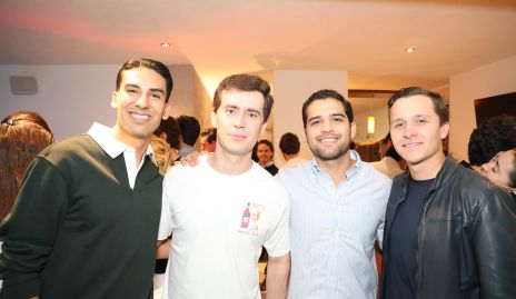  Jaime Rosales, Iñaki Mendizábal, Antonio Herrejón y Franco Safont.