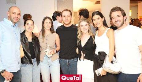  Francisco Maza, Valentina Gameros, Gerardo Rosillo, Mariana Álvarez, Isa y Roberto.