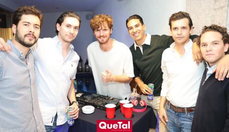  Jordi Abella, Patricio Ávila, Andrés Bárcena, Jaime Rosales, Cali Andrade y Bosco Gómez.