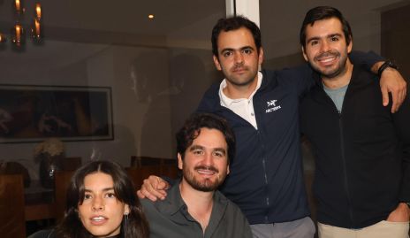  Ana Lucía Díaz, Julio Galindo, Juan Pablo Abud y Rodrigo Pérez.