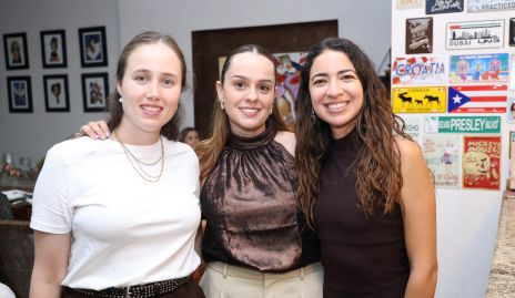  Anita Munguía, Ale Martínez y Pao Ochoa.