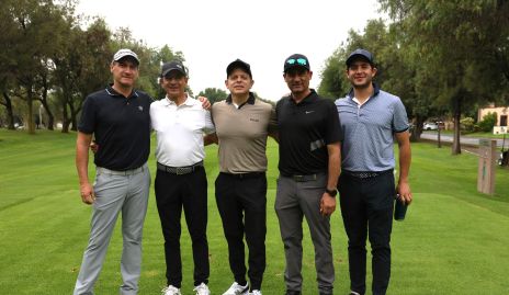  Amadeo Calzada, Elías Abud, Juan Carlos Feres, Guillermo Abud y Julián Abud.