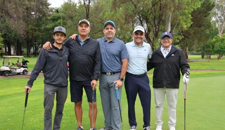  Javier Ramírez, Roberto Alcalde, Félix Feres, Iván Anguiano y Serafín Ortiz.