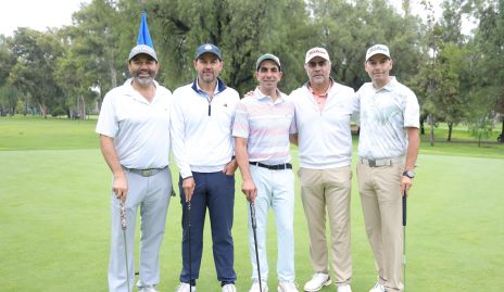  Ricardo Trujillo, José Antonio González, Carlos Chevaile, Alejandro Anaya y Alejandro González.
