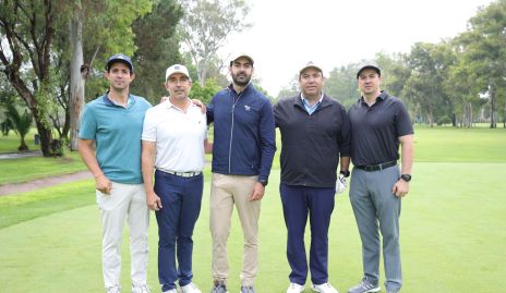  Roberto Mejía, Alejandro Elizondo, Roberto Abud, Roberto Silva y Enrique Abud.