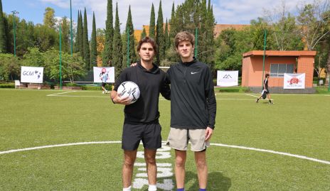  Marcelo Nieto y Mateo Díaz, organizadores del Torneo.