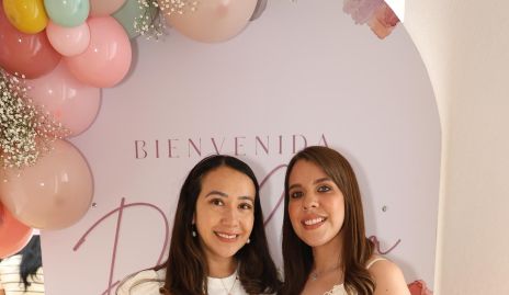  Zarina Martínez y Paulina Cruz.