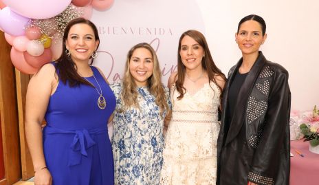  Mariana Santos, Arantza Gómez, Paulina Cruz y Ana Pau de la Fuente.