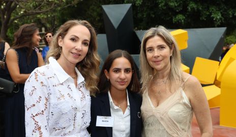  Lila Medina, María Güemes y Jessica Villarreal.