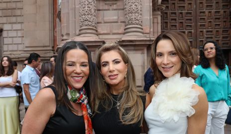  Lorena Sánchez, Olivia de Abud y Ana Lía Maggiori.