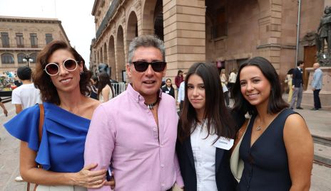  Rita Salinas, Víctor Santos, Corina Casillas e Isabel González.