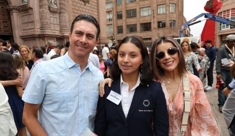  Gerardo Castro de la Maza, María Isabel Castro de la Maza y Elvia Hernández.