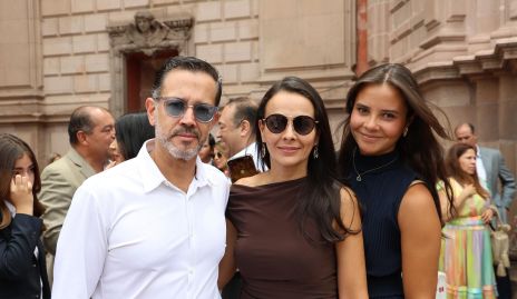  Alejandro Lafuente, Adriana Revuelta y Julia Benavente.