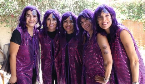  Maria José Velázquez, Gabriela Viramontes, Dulce Sánchez, Irene Galindo y PriscicilaGonzalez.