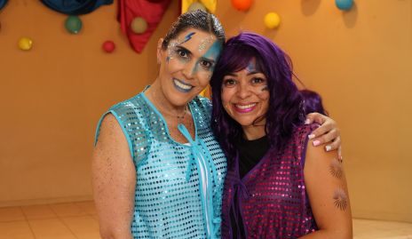  Mati Rojo y Lucia Sánchez.