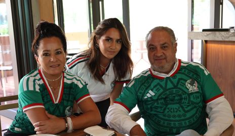  Sindhy Gutiérrez, Valentina Aguilar y Rafael Aguilar.