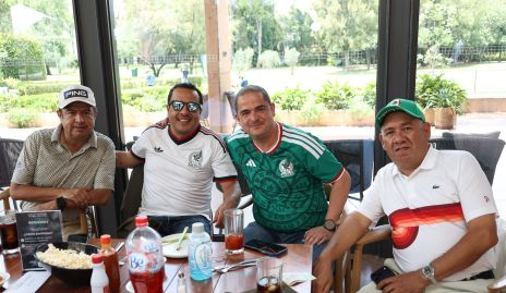  Jesús Ortiz, Carlos García, Eduardo Gouyonnet y Carlos Buendía.