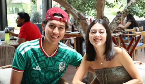  Mario González y Alejandra Díaz.