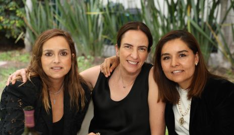  Patricia Estrada, Ale Güemes y Lorena Torres.