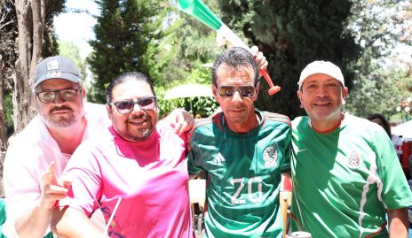  Julio César Ponce, Daniel Hernández, Mauricio Ortiz y Julio Alejandro Ortiz.