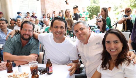  Pablo Guerra, Edgar Garduño, Juan Malo y Cinthia Alcalde.