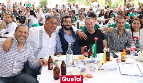  Mauricio Hanzel, Chapo Torres, Guillermo González, Guillermo González, César Medrano y Martha Rodríguez.