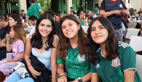  Miranda Estrada, Daniela Reynoso y Jimena Vega.