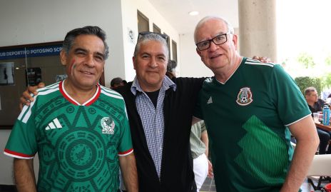 Luis Lambert, Roberto y Vicente Ruiz.