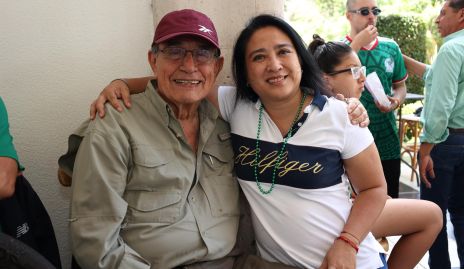  Raúl Camacho y Lupita Dávalos.
