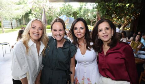  Claudia del Pozo, Rocío Gómez, Elsa Tamez y Ana Emelia Tobías.