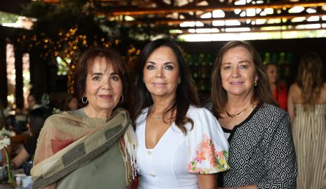  Griselda Tamez, Elsa Tamez y Patricia Rangel.
