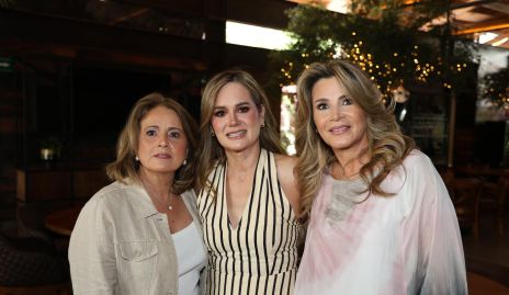 Maru Martínez, Alma Sánchez y Bertha Barragán.