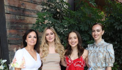  Elsa Tamez, Valeria Guerrero, Lau Bravo y Vero Sojo.