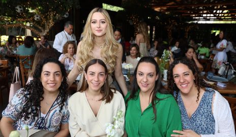  Ale Zepeda, Valeria Guerrero, Andrea Villasana, Julieta y Alexandra Garelli.