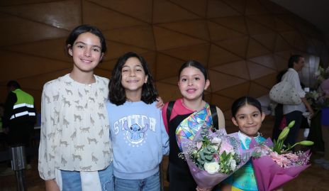  Marce Ávila, María Julia Cuevas, Ana Claudia Ayala y María Clara Picasso.