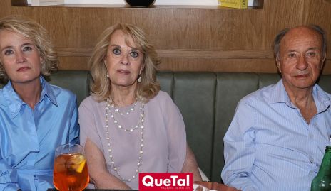  Güera Valle, Güera Meade y Jaime Valle.