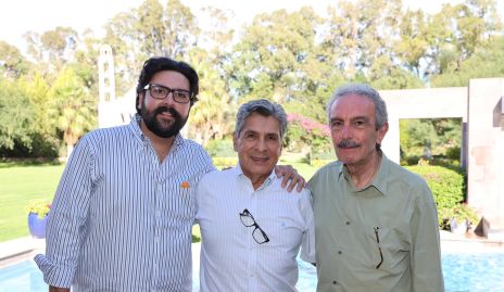  Mario García, Julio Castelo y Mario García.