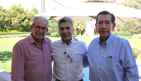  Alfonso Galán, Julio Castelo y Félix Bocard.