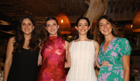  Miriam Díaz, Fátima García, Karina García y Marce Flores.