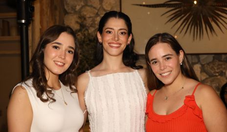  Cinthia De Luna, Karina García e Ingrid De Luna.