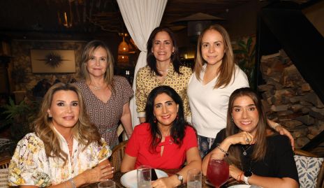  Ingrid Pérez, Susana Jonguitud, Citlali Rivas, Bertha Barragán, Gema de la Vega y Silvia de la Vega.